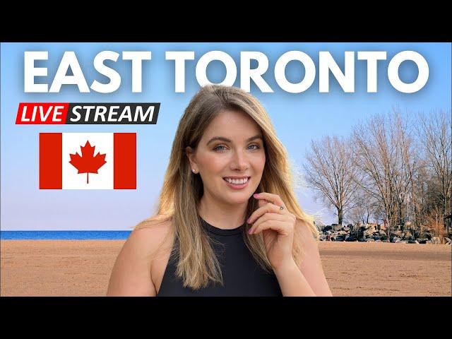 Come To The Beaches With Me! | Livestream From East Toronto