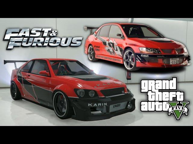 GTA 5: Sean's 'Tokyo Drift' Mitsubishi Evolution - Karin Sultan RS REPLICA BUILD!