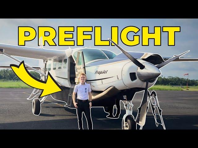 Cessna Caravan Preflight Walk Around - Susi Air Pilot 2024