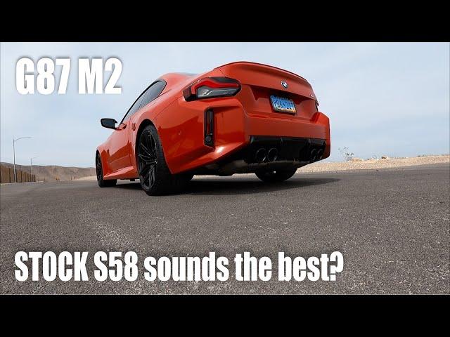 2024 BMW M2 (G87) Stock Exhaust Sound! | Cold Start, Flybys, Revs