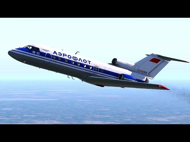 The Forbidden Maneuver in Commercial Aviation - The unbelievable crash of a Yak-40 in 1986