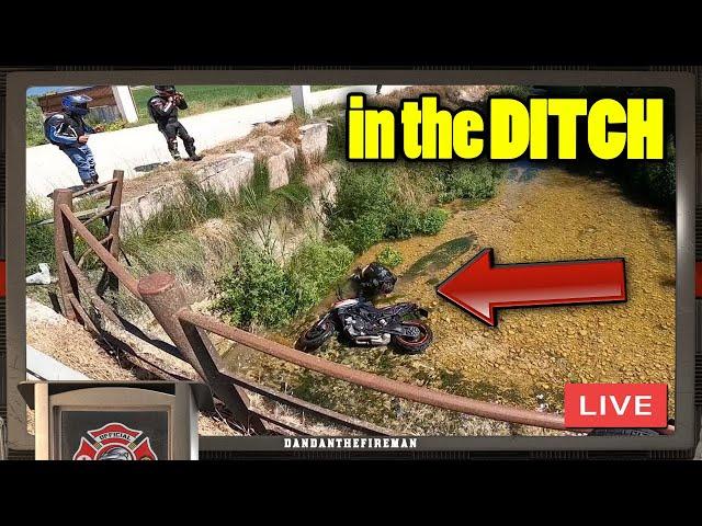 Street Rossi INTO A DITCH & Common Motorcycle Riding Mistakes - Riding SMART 132