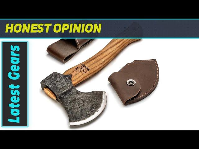 BeaverCraft Camping Hatchet AX3 Best Small Chopping Axe for Bushcraft and Survival