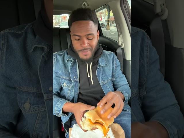 I Tried Jamaican BEEF‼️ Patties (With Coco Bread) And LOVED IT‼️️ #fyp #jamaicanfood  #shorts