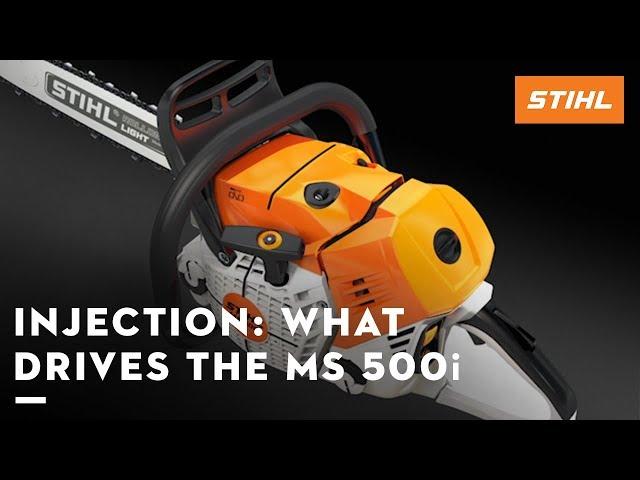 Injection: what drives the STIHL MS 500i