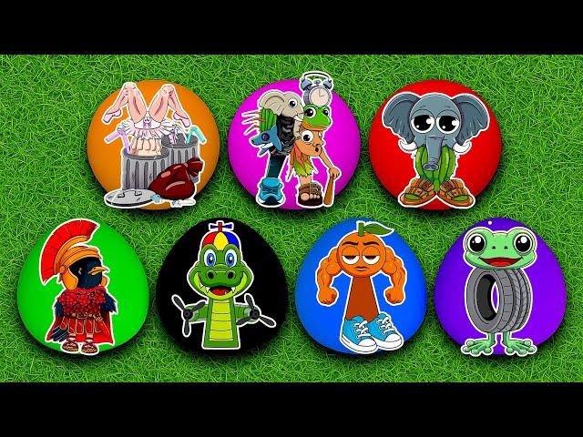 SPRUNKI CUBES ! Which Italian Brainrot character will out ? Memes Udindindindun FINAL BOSS Phases