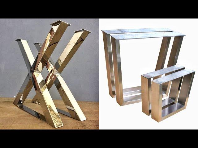 Stainless Steel Table Legs design 2021 & Stainless Steel Coffee Tables Stand | SS Dining Table Legs