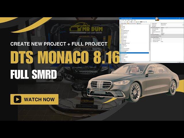 Create NEW project + Full project + Full SMRD  | Mr.Dum Auto