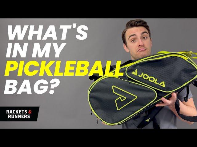 This is all of the gear I keep in my pickleball bag! | Rackets & Runners