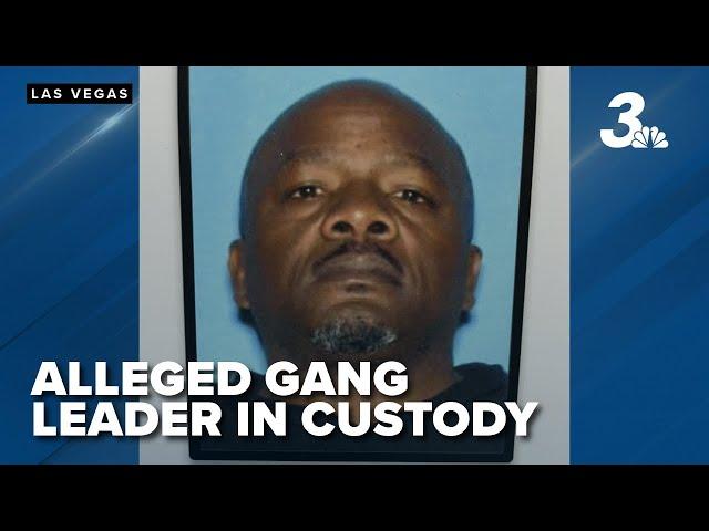 Alleged gang leader in custody, accused of North Las Vegas murder