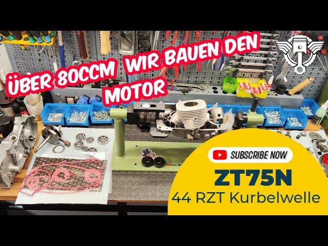 Simson Tuning Motor M53 mit Über 80ccm!!! Heute bauen wir den Motor neu auf 44 RZT Welle und ZT 75N