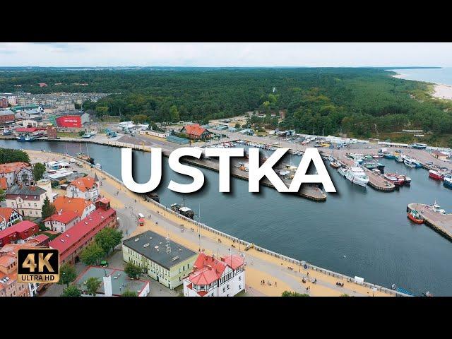 Ustka z drona | Lato 2022 | LECE W MIASTO™ [4k]