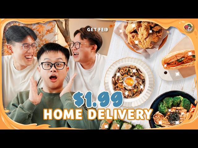 We Ate Whatever Ryan Usually Orders at HOME!! | Get Fed Ep 78
