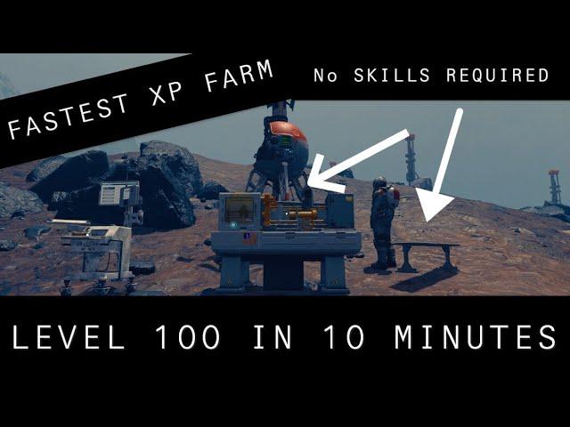 STARFIELD EXPLOIT | FASTEST XP FARM | MAX LEVEL | NO FAST TRAVELING