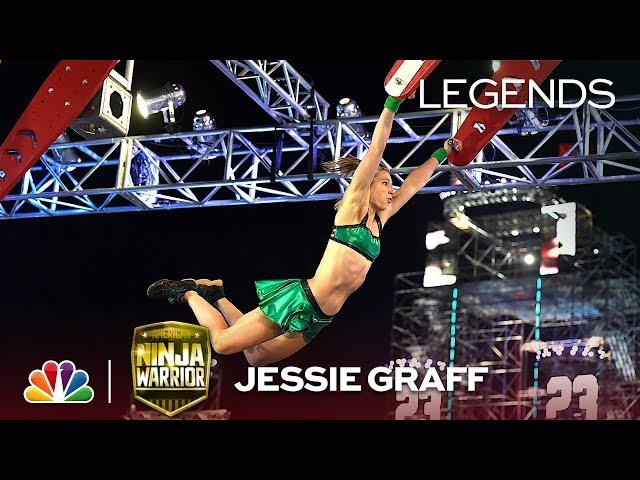 Jessie Graff: First Woman to Finish Stage 1 - American Ninja Warrior