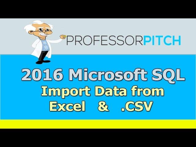 SQL Studio: Import Data from Excel