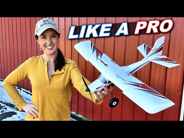 EASIEST TO FLY Micro Trainer RC Airplane! - HobbyZone Apprentice STOL S