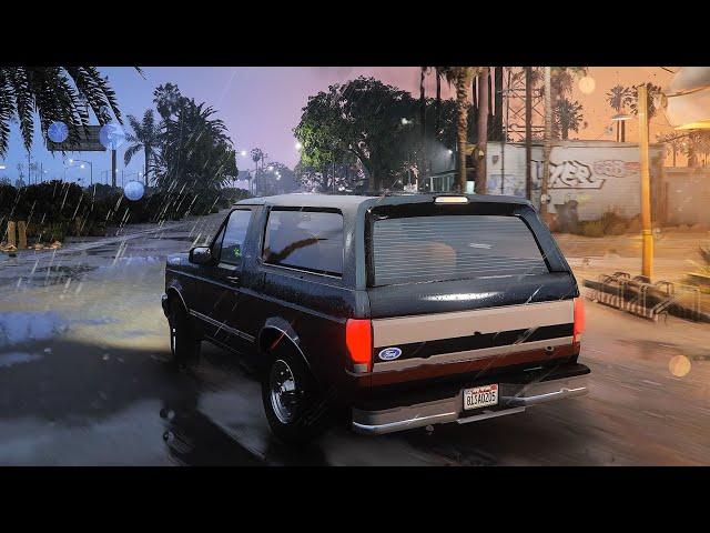 GTA 5 Photorealistic Graphics Mod With Real Car Engine Sound Showcase On RTX4090 Ultra Settings