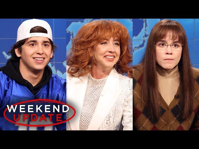 Weekend Update ft. Heidi Gardner, Marcello Hernández and Jane Wickline - SNL