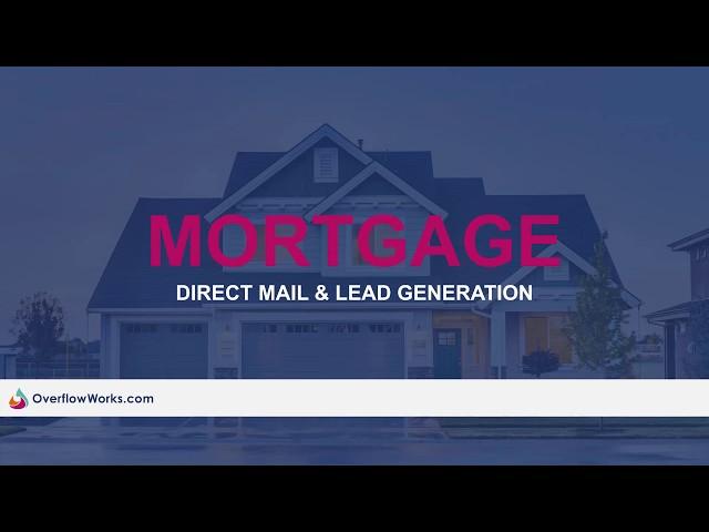 Mortgage Company Direct Mail Marketing