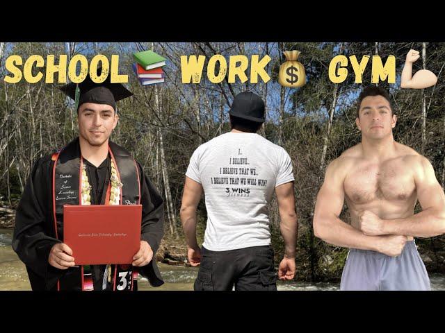 HOW TO BALANCE SCHOOL, WORK, AND GYM **WORK-LIFE BALANCE** #backtoschool #timemanagement #discipline