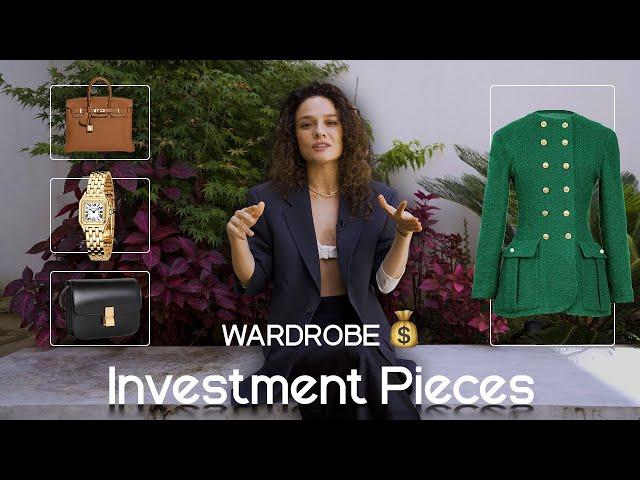 7 Main Wardrobe INVESTMENT Pieces