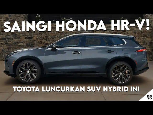 GOKIL! Toyota Luncurkan Mobil HYBRID Ini, Tampil Futuristik, Siap Libas Honda HR-V!?