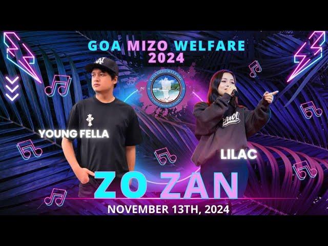 Youngfella live ah a bawn | Goa Mizo Welfare: Zozan 2024 concert #goamizowelfare #youngfella