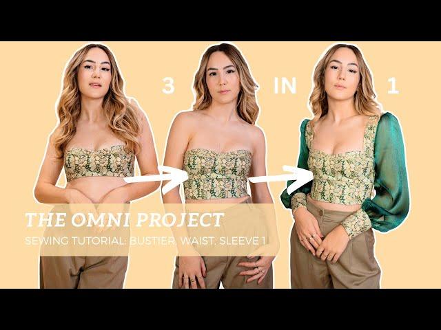 THE OMNI PROJECT: A MODULAR PATTERN CONCEPT (BUSTIER, WAIST, SLEEVE 1) - THISISKACHI DIY