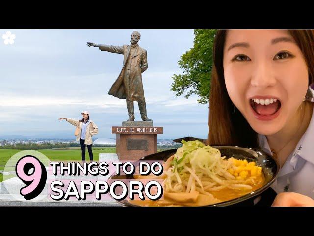 9 Things to do in Sapporo, Hokkaido!  Ramen, Clock Tower, Otaru, etc. | Hokkaido Series 3/7