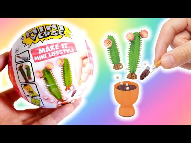 MAKING ***MORE*** MINIS! MiniVerse Make it Mini Lifestyle! (Tiny Pets, Plants, and Candles!)