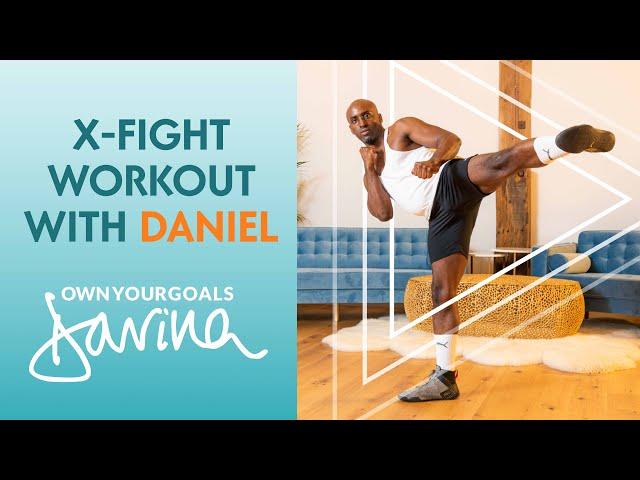 X-Fight Workout With Daniel #OwnYourGoals | Davina McCall