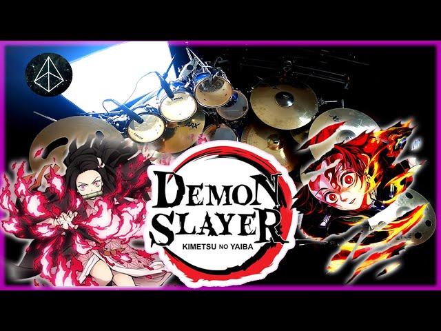 Kin | DEMON SLAYER S2 OP | Zankyou Zanka | 残響散歌 | Drum Cover #demonslayer #ZankyouZanka #残響散歌