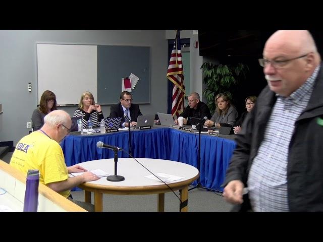 Narragansett Regional School District School Committee meeting of October 9, 2019