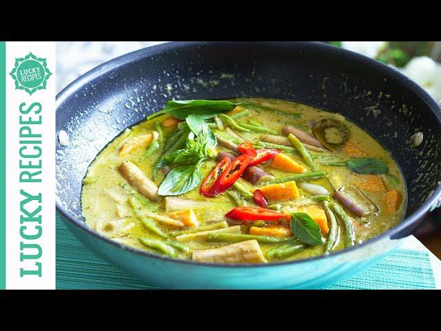 Grünes Thai Curry - Frisch gekocht ist ein Game Changer! Curries der Welt!