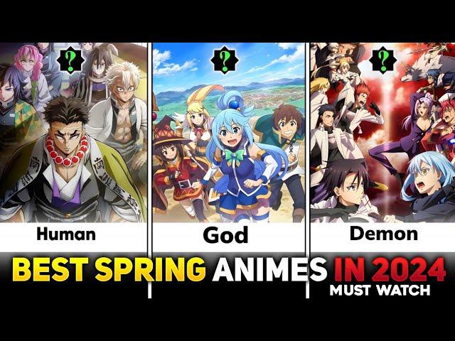 Most Anticipated Animes in Spring 2024 || Upcoming Animes in March to May month