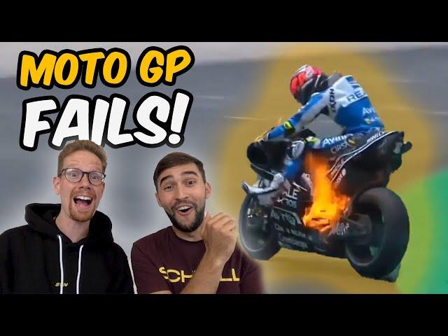 Das teuerste Motorrad der Welt brennt ab! | MotoGP Fails