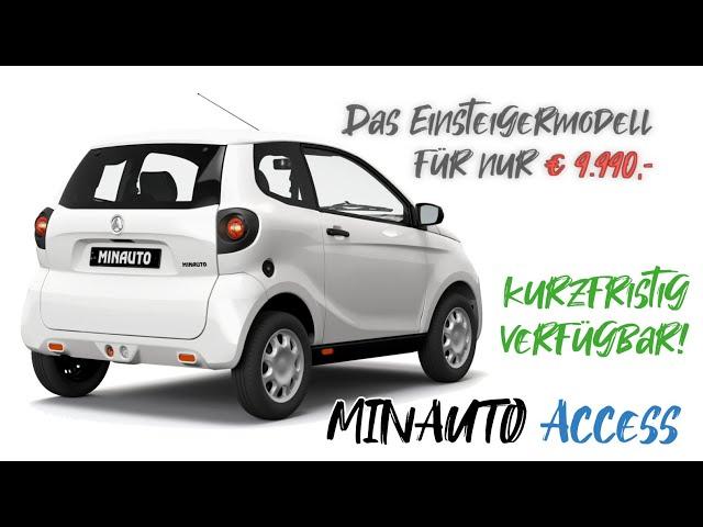 MINAUTO Access - nur € 9.990,- und kurzfristig verfügbar - auf Wunsch mit Vollkasko!