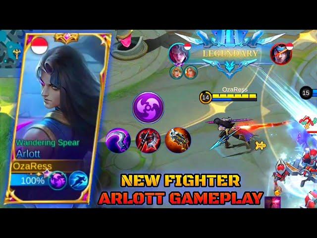 New Hero Arlott Gameplay - Mobile Legends Bang Bang