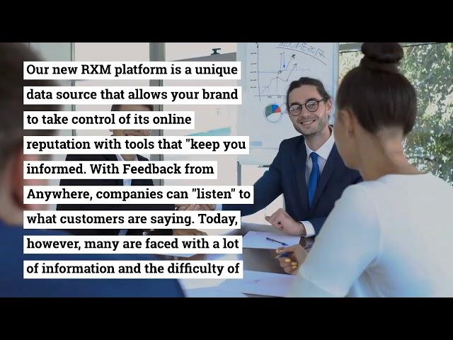 RXM Platform Reduces - Our new RXM platform is a unique