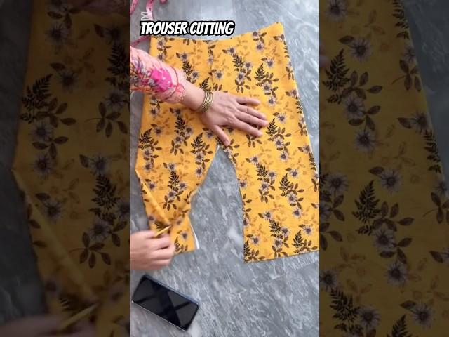 T.K Stitching | Ladies Trouser Cutting | Easy & Simple Cutting