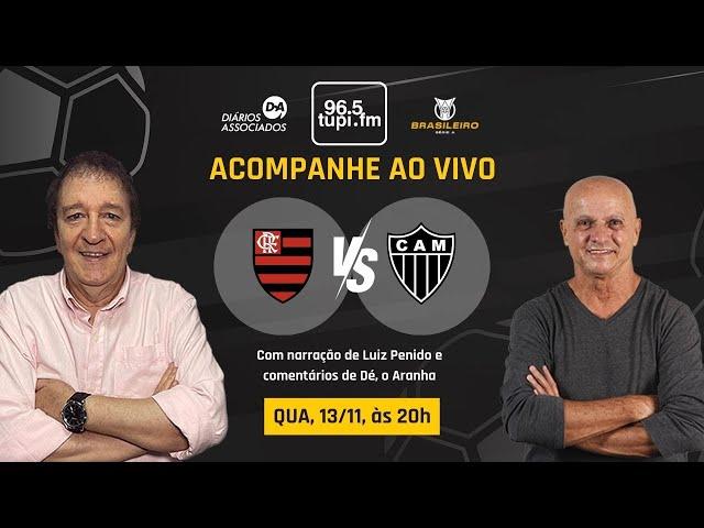 FLAMENGO 0 x 0 ATLÉTICO-MG - Campeonato Brasileiro - 33ª Rodada - 13/11/2024 - AO VIVO