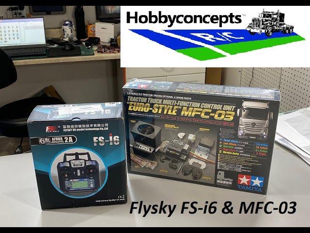 Tamiya MFC-03 and Flysky FS-i6 Radio Setup and Operation