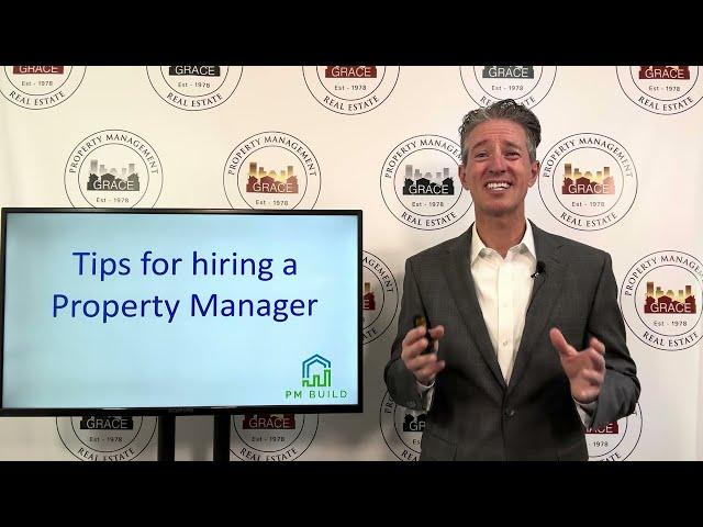 Tips For Hiring A Property Manager