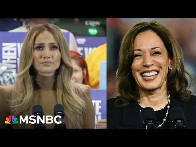 LIVE: Jennifer Lopez joins Kamala Harris at a campaign rally in Las Vegas | MSNBC