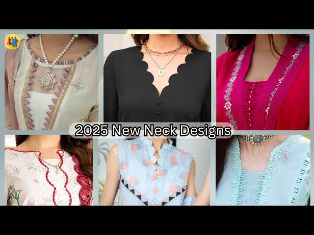 Trending Neck Kurti Design 2025 | Latest Suit Neck Design | kurti Neckline 2025