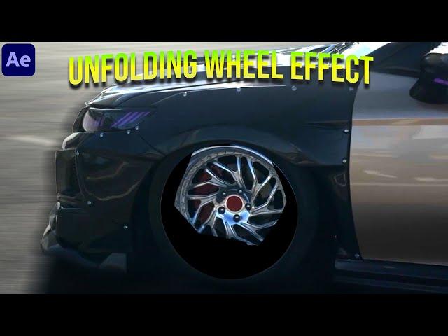 Unfolding Wheel Effect in After Effects