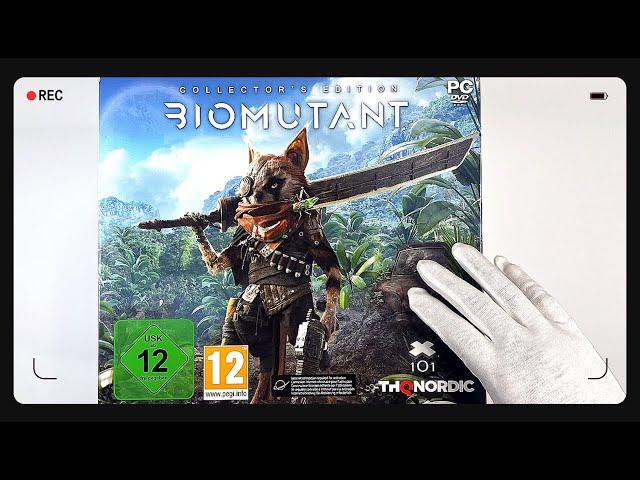 Unboxing | Biomutant Collector's Edition PC | ASMR