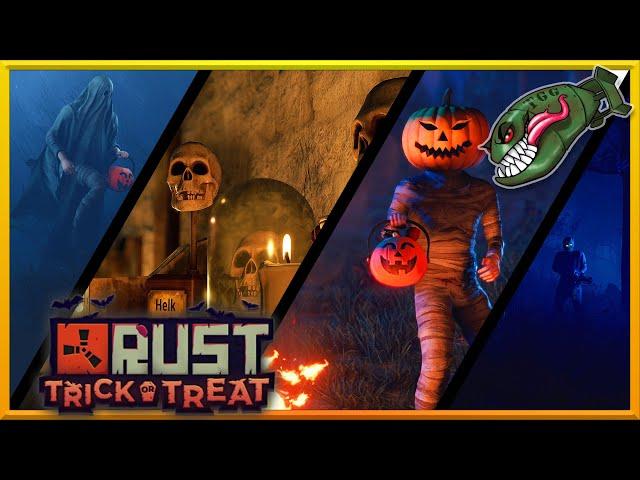 Rust Trick or Treat | Halloween 2020, Skull Spikes & Trophies, Mummy Wraps, Ghost Sheet #176