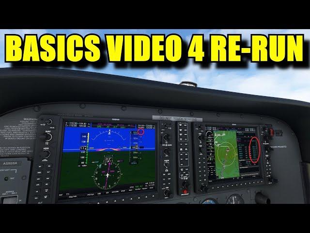 FS2020: Re-Flying Back To Basics Video 4 With Current G1000's | Back To Basics With MSFS Part 46